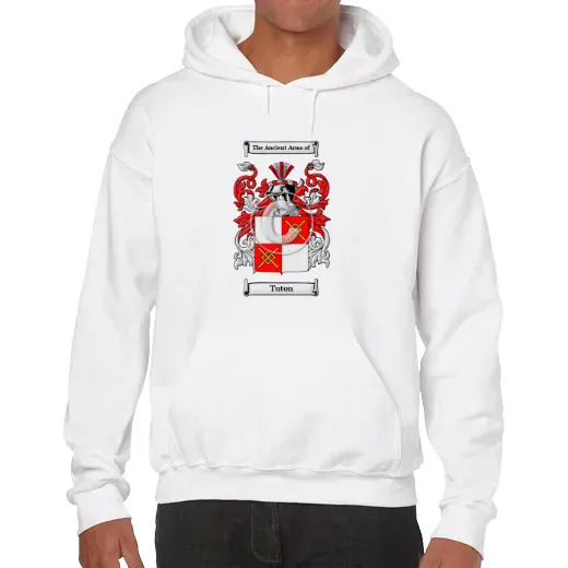 Tuton Unisex Coat of Arms Hooded Sweatshirt