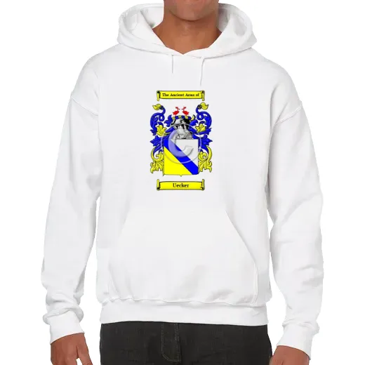 Uecker Unisex Coat of Arms Hooded Sweatshirt