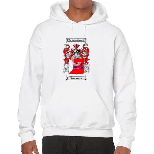 Van-wegen Unisex Coat of Arms Hooded Sweatshirt