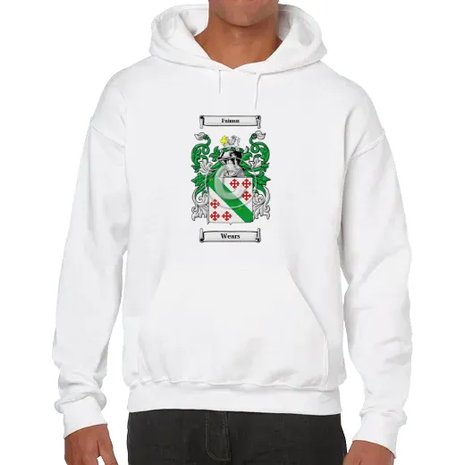 Wears Unisex Coat of Arms Hooded Sweatshirt