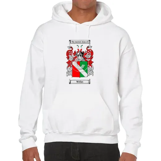 Wehrs Unisex Coat of Arms Hooded Sweatshirt