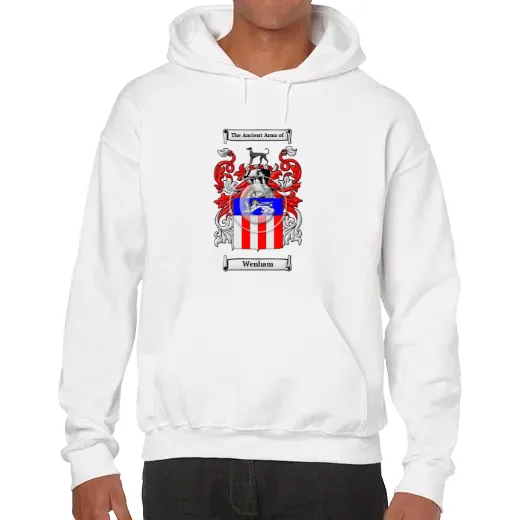 Wenham Unisex Coat of Arms Hooded Sweatshirt
