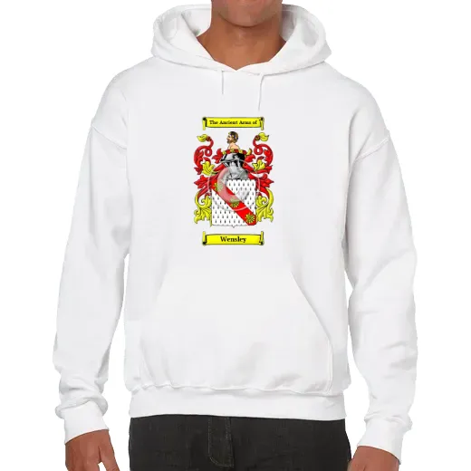 Wensley Unisex Coat of Arms Hooded Sweatshirt
