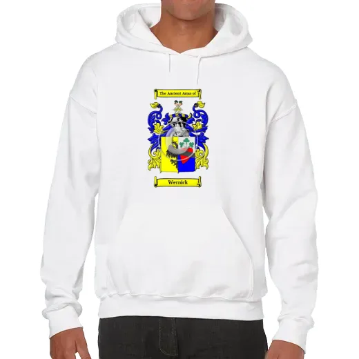 Wernick Unisex Coat of Arms Hooded Sweatshirt