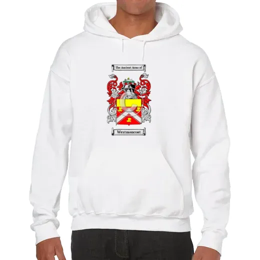 Westmancoat Unisex Coat of Arms Hooded Sweatshirt