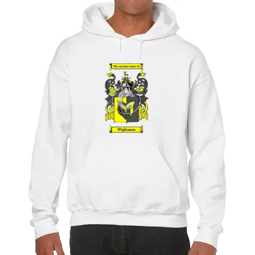 Wightman Unisex Coat of Arms Hooded Sweatshirt