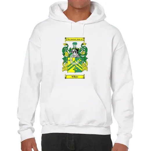 Wikan Unisex Coat of Arms Hooded Sweatshirt