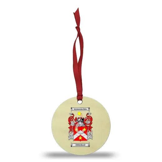 Abbirdand Wooden Ornament