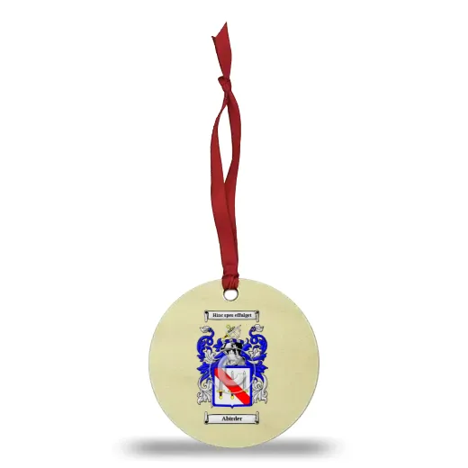 Abirder Wooden Ornament