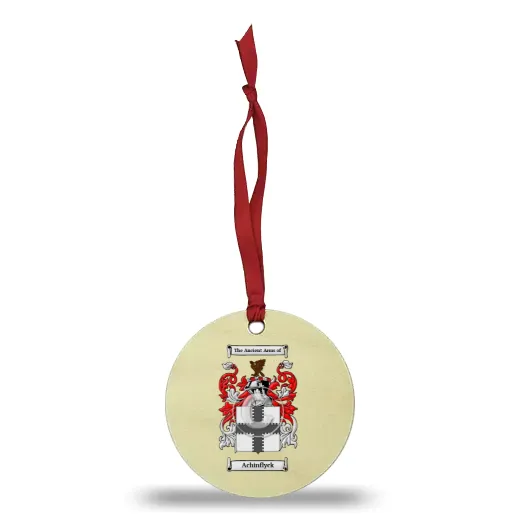 Achinflyck Wooden Ornament
