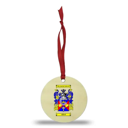 Alfred Wooden Ornament