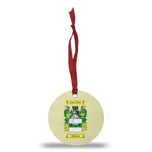 Allaneson Wooden Ornament