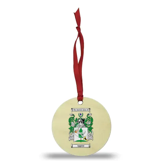 Appent Wooden Ornament