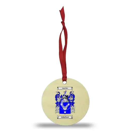 Arbuthnet Wooden Ornament