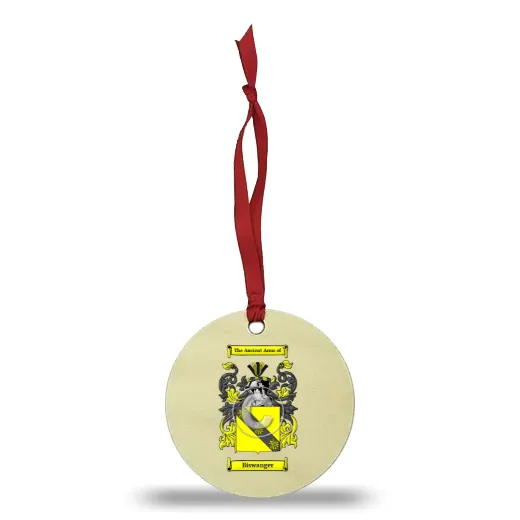 Biswanger Wooden Ornament