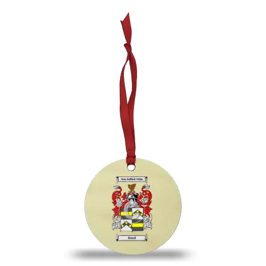 Bond Wooden Ornament