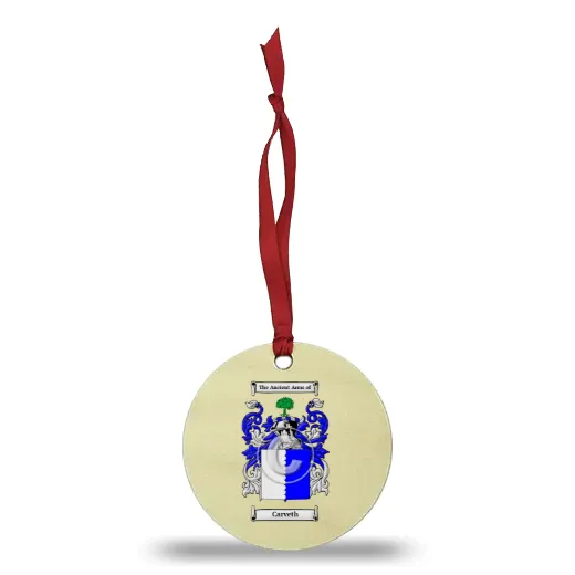 Carveth Wooden Ornament