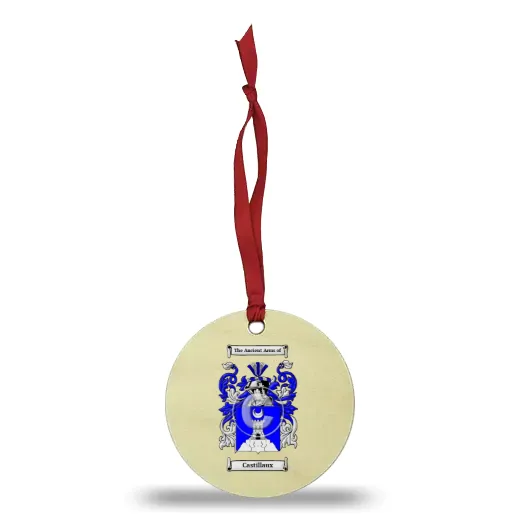 Castillaux Wooden Ornament