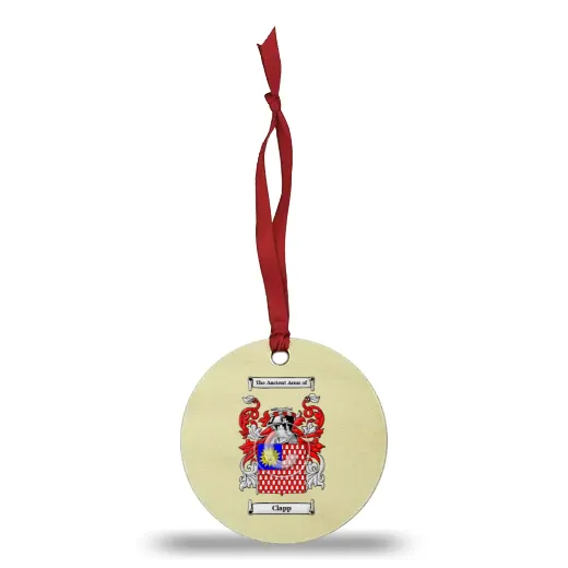 Clapp Wooden Ornament