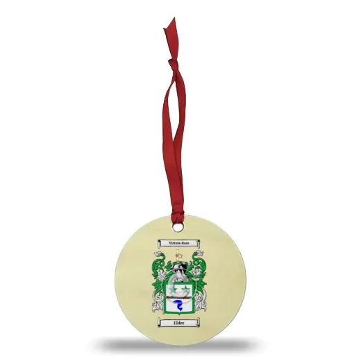 Elder Wooden Ornament