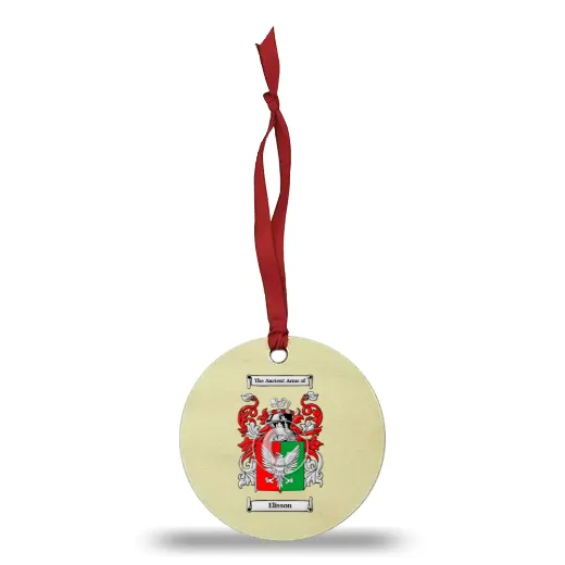 Elisson Wooden Ornament