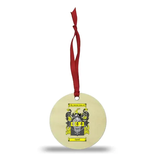 Gavel Wooden Ornament