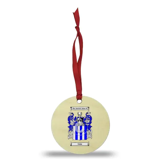 Gem Wooden Ornament
