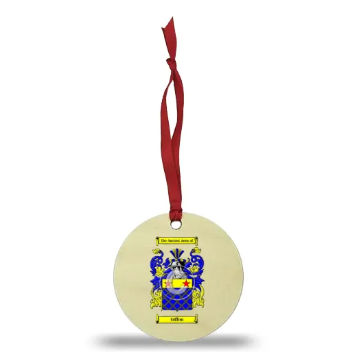 Giffon Wooden Ornament