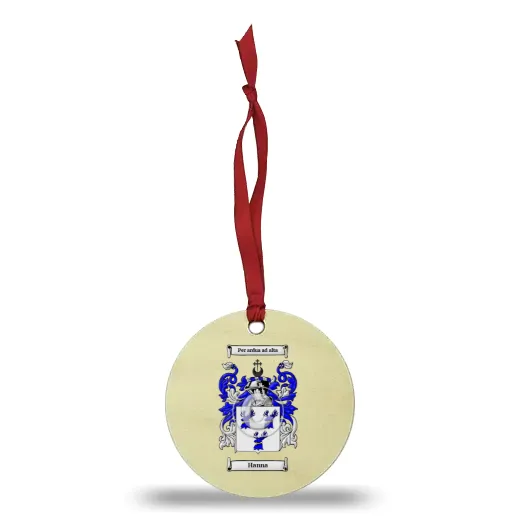 Hanna Wooden Ornament