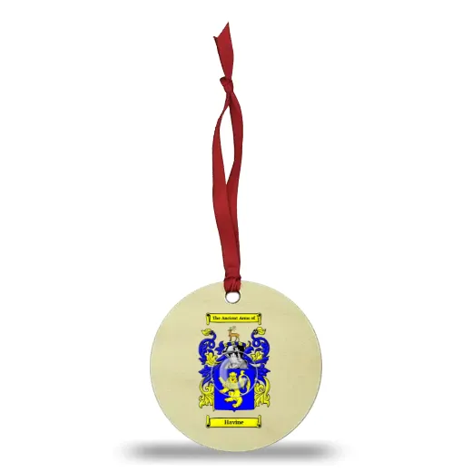 Havine Wooden Ornament