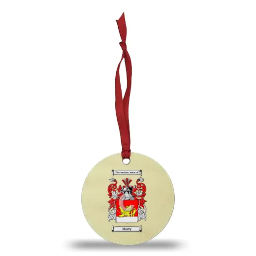 Marty Wooden Ornament