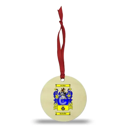 McDuffie Wooden Ornament