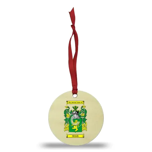 Melody Wooden Ornament