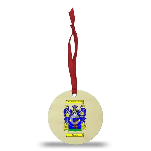 Novak Wooden Ornament