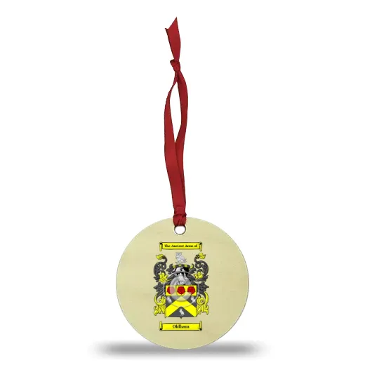 Oldham Wooden Ornament