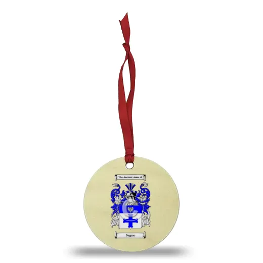 Segno Wooden Ornament