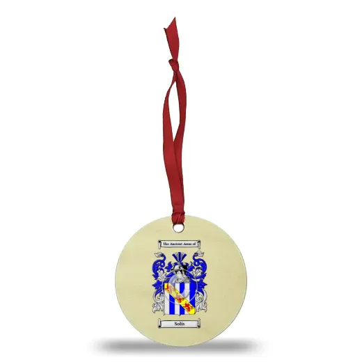 Solís Wooden Ornament
