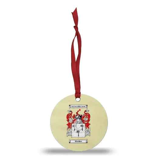 Weekes Wooden Ornament