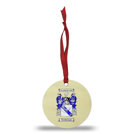 Westborough Wooden Ornament