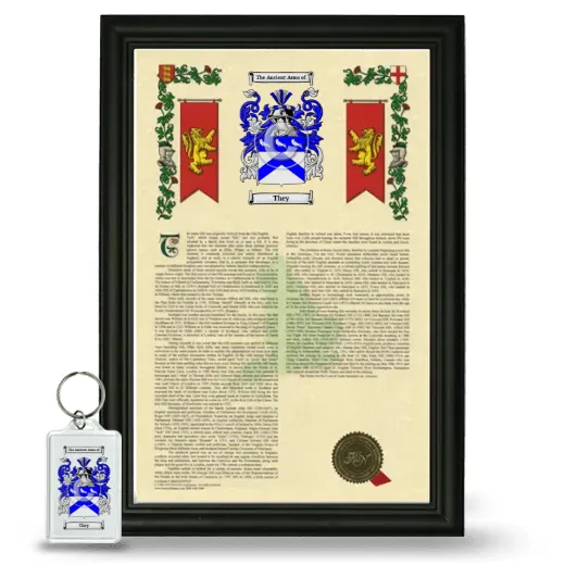 They Framed Armorial History and Keychain - Black