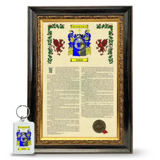 Jankind Framed Armorial History and Keychain - Heirloom