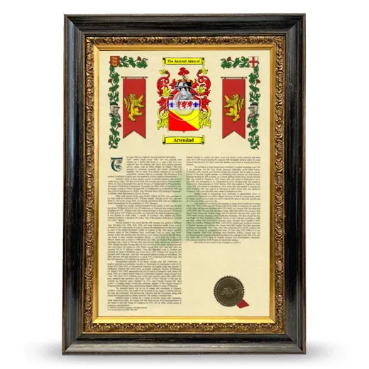 Artemind Armorial History Framed - Heirloom