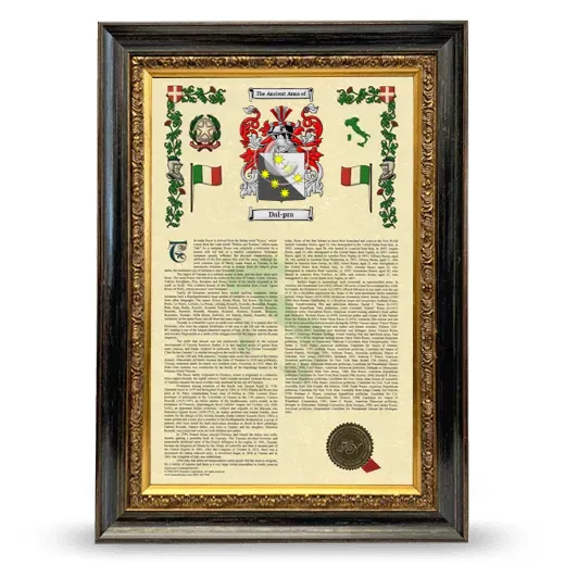 Dal-pra Armorial History Framed - Heirloom