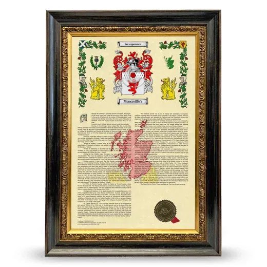 Moncreiffe's Armorial History Framed - Heirloom