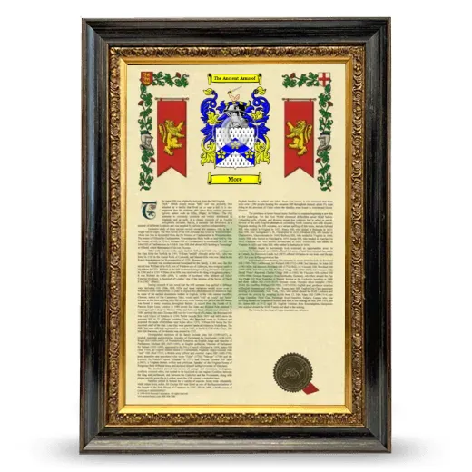 More Armorial History Framed - Heirloom