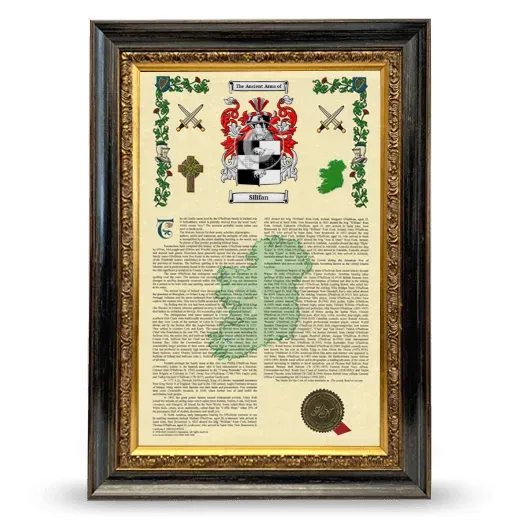 Silifan Armorial History Framed - Heirloom