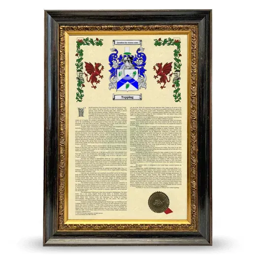 Tapping Armorial History Framed - Heirloom
