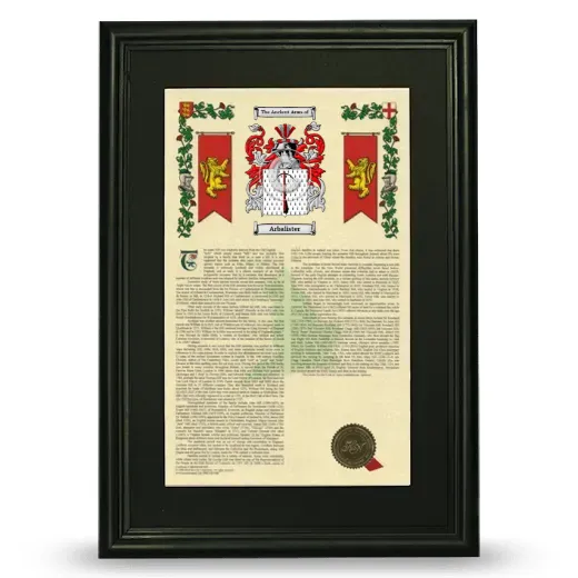 Arbalister Deluxe Armorial Framed - Black
