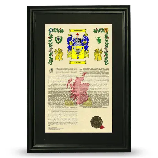 Ausland Deluxe Armorial Framed - Black
