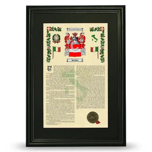 Bandino Deluxe Armorial Framed - Black